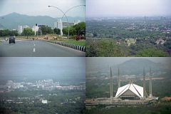 02 Islamabad Modern Buildings, Daman-e-Koh Panoramic View of Islamabad And Shah Faisal Mosque